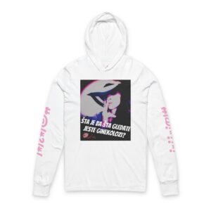 Duks sa natpisom Šta gledate... Odjebaus