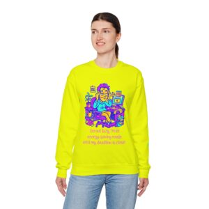 Crewneck Sweatshirt — Procrastination quote